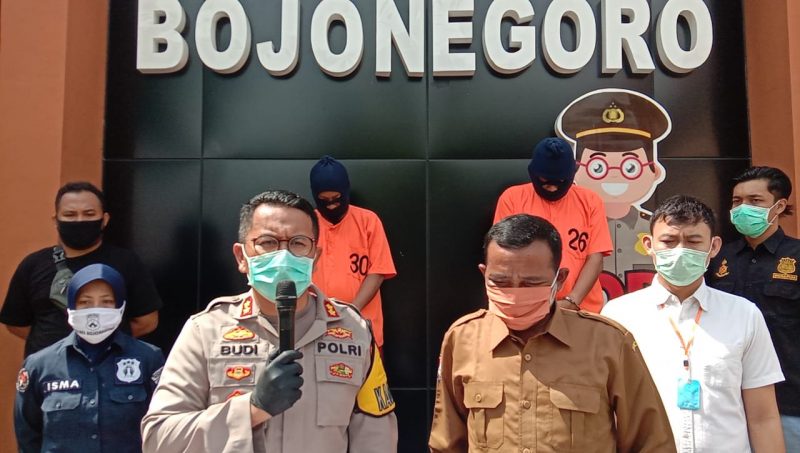 Pelaku Pemerasan Kades ditangkap Satreskrim Polres Bojonegoro