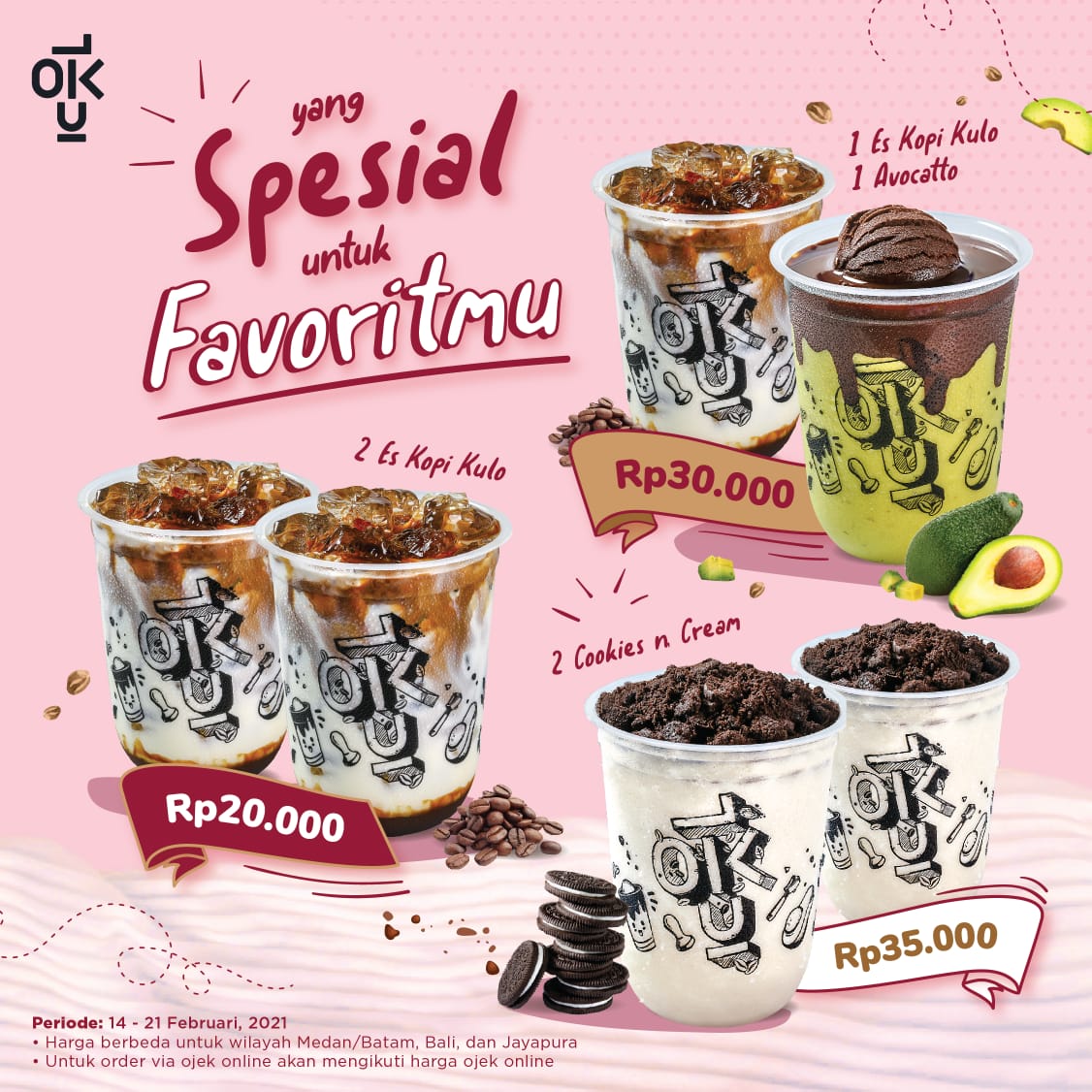 Promo Kopi Kulo - Valentine Yang Spesial Untuk Favoritmu