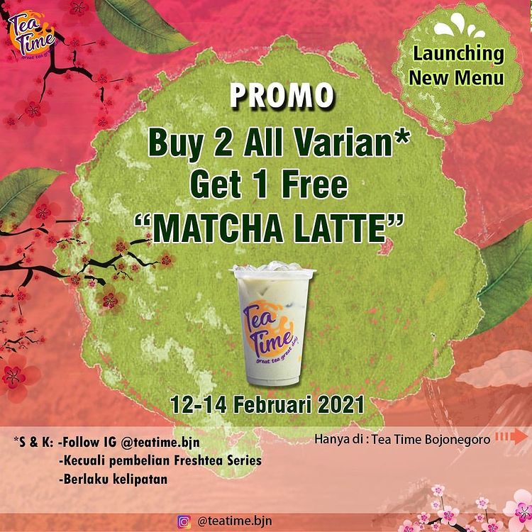 Promo Tea Time Promo Imlek & Valentine Tea Time Bojonegoro - Bojonegoro.com