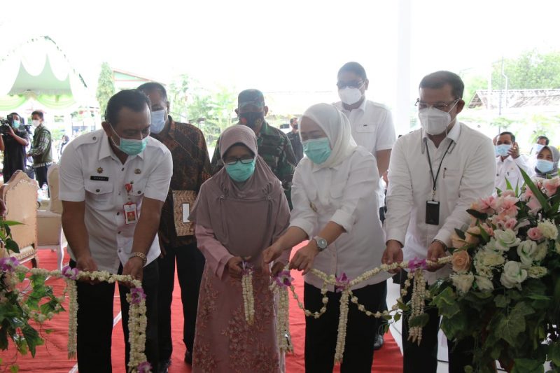 Gedung Sekolah Masa Kecil Menteri Sekretaris Negara Diresmikan Bupati Bojonegoro.