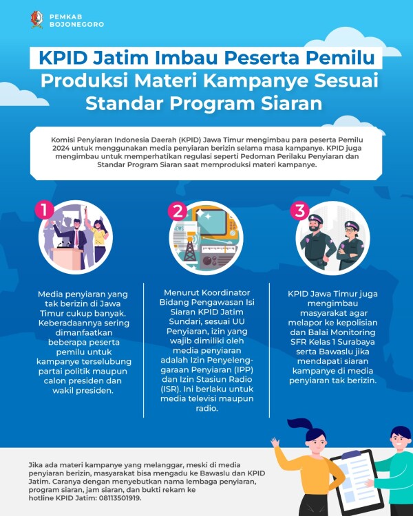 KPID Jatim Imbau Peserta Pemilu Produksi Materi Kampanye Sesuai Standar Program Siaran 5 KPID Jatim Imbau Peserta Pemilu Produksi Materi Kampanye Sesuai Standar Program Siaran