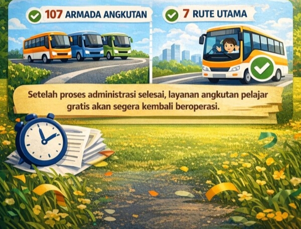 Pasca Libur Lebaran, Angkutan Pelajar Gratis Akan Kembali Beroperasi 6 IMG 20260214 053959