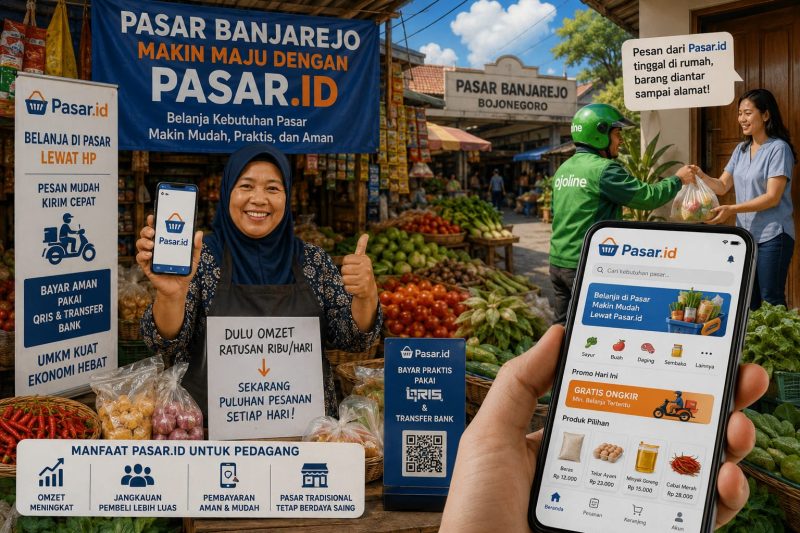 Pendapatan Pedagang Pasar Banjarejo Meningkat Berkat Pasar.id, Pesanan Bisa Puluhan per Hari 41 IMG 20260506 WA0018