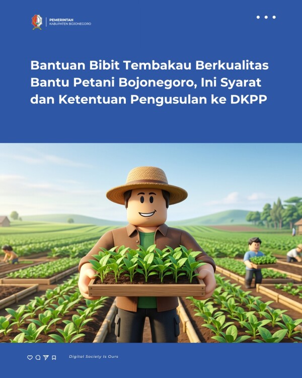 Bantuan Bibit Tembakau Berkualitas Bantu Petani Bojonegoro, Ini Syarat dan Ketentuan Pengusulan ke DKPP 41 OT8IbfXWDsEQY3Nk