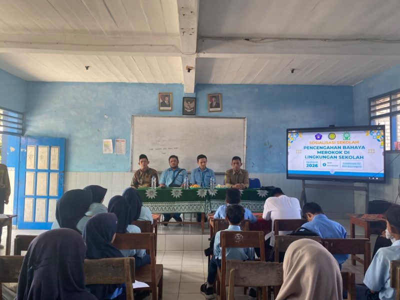 Dukung Sekolah Kawasan Tanpa Rokok, SMP Muhammadiyah 06 Sugihwaras Edukasi Kesehatan Bahaya Merokok 41 1000409895