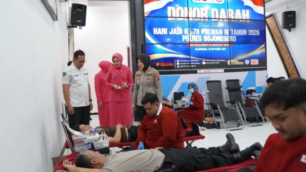 Peringati Hari Jadi Polwan ke-78, Polres Bojonegoro Gelar Aksi Donor Darah 3 IMG 20260909 WA0018