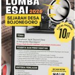 Hadiah Jutaan Rupiah, Dinas Kebudayaan dan Pariwisata Gelar Lomba Esai Sejarah Desa Bojonegoro 2026